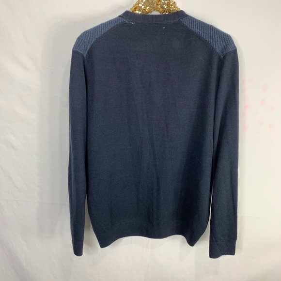 Ryan Seacrest Distinction Felted V-Neck Cardigan - Picture 4 of 7